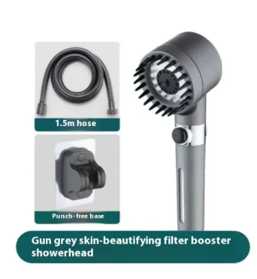 High Pressure 3 Mode Filter Shower Head